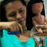 indigenous doll, Brazil Indigenous women