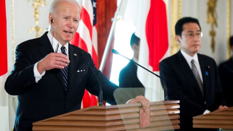 Biden says his Taiwan comments don't reflect a change in U.S. policy after drawing ire from China