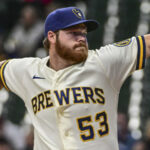 Brewers RHP Brandon Woodruff lands on IL with ankle sprain