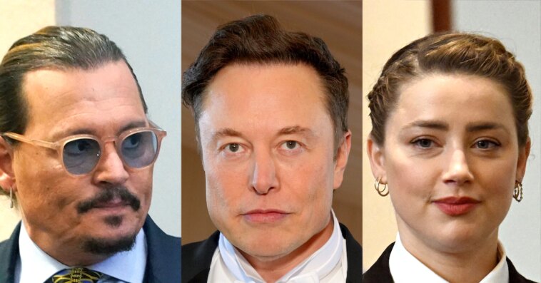 Elon Musk Shares Opinion About Amber Heard and Johnny Depp Before Defamation Trial Verdict - E! Online