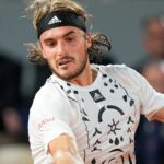 French Open: Stefanos Tsitsipas recovers from two sets down to beat Lorenzo Musetti