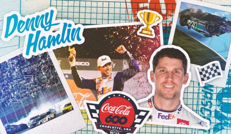 Hamlin emerges victorious in caution-filled Coca-Cola 600