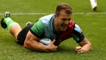 Harlequins Andre Esterhuizen named players' player of the year; Freddie Steward claims award double