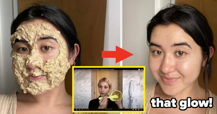 I Tried K-Pop Star Jeon Somi's Banana Oatmeal Mask, And Y'all, I'm Glowing