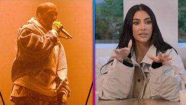 Kanye West Raps About Kim Kardashian Divorce Impact on Their Kids