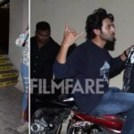 Kartik Aaryan gets clicked amidst a fan frenzy at a multiplex in the city