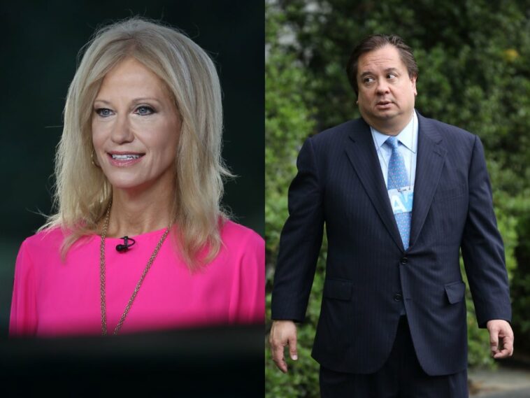 Kellyanne Conway llama “siniestro” a su esposo crítico de Trump en su nuevo libro