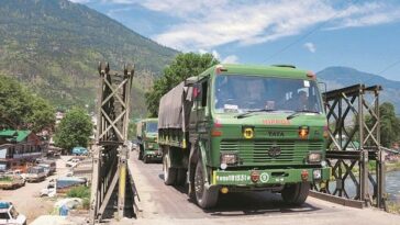 INDIAN army trucks, border, LAC, china, ladakh