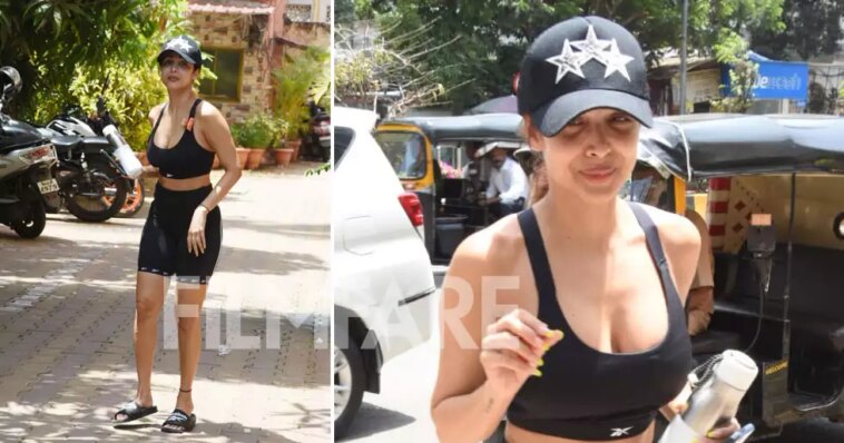 Malaika Arora raising the temperature in her yoga outfit too; Check out her latest pick!