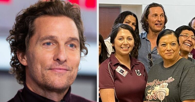 Matthew McConaughey Returned To His Hometown Of Uvalde To Meet With Families Of The School Shooting Victims