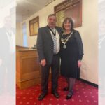 Mayor delighted to represent town