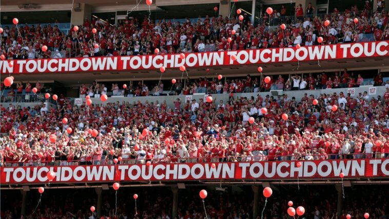 Nebraska football suspending balloon tradition