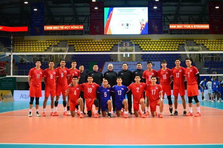 Philippine men's volleyball team. PNVF PHOTO