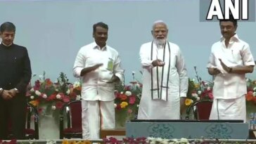 PM Modi in Tamil Nadu