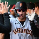 Pederson chats with Bonds, hits 3 HRs in wild win