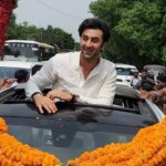 Ranbir Kapoor, Ayan Mukerji and SS Rajamouli receive a grand welcome at Vishakapatnam