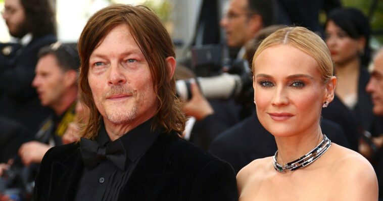 Red Carpet Love! Norman Reedus and Diane Kruger Smile at Cannes Festival