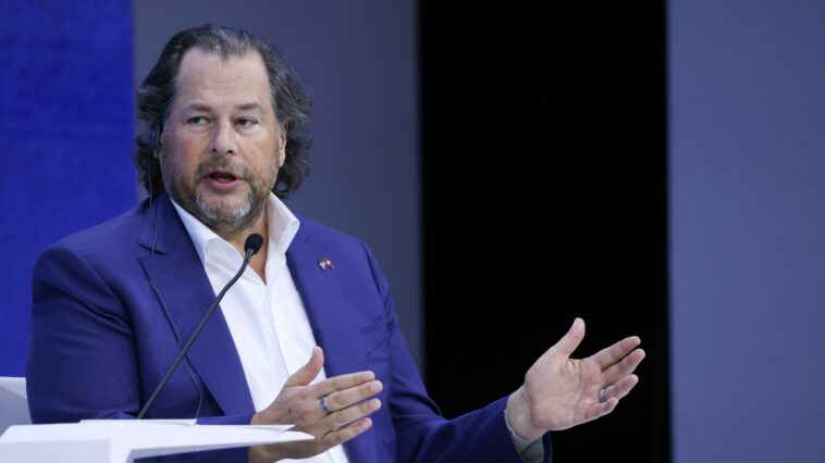 Salesforce stock jumps as it raises profit forecast, CFO says company will be more 'measured' in hiring