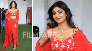 Shilpa Shetty Kundra makes a case for traditional outfits with a modern edge