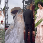 Spectacular images of the Kardashian-Jenner clan at the Italian wedding of Kourtney Kardashian and Travis Barker