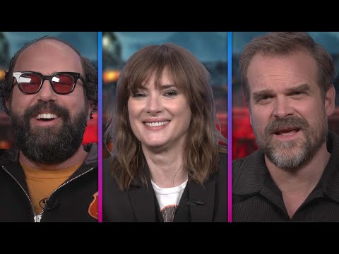 Stranger Things Season 4: David Harbour and Wynonna Ryder REACT to Hopper-Joyce Reunion