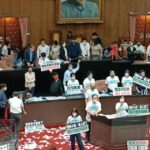 Taiwan legislature erupts in violence over ‘secret expenses’ bill