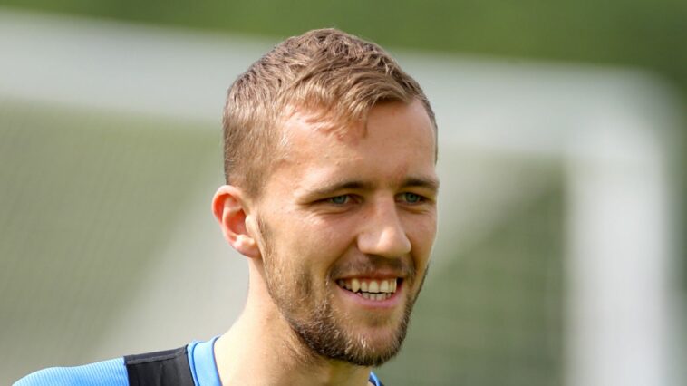 West Ham United's Tomas Soucek during a training session at Rush Green Training Ground, Romford. Picture date: Wednesday May 4, 2022.