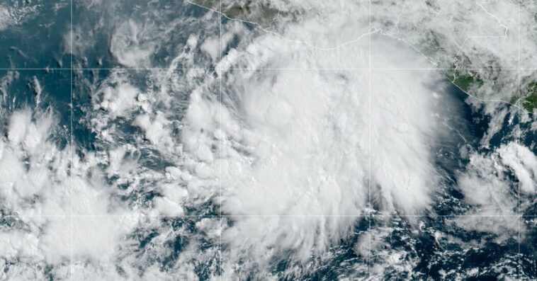 Tropical Storm Agatha Headed to the Mexican Coast