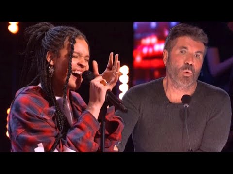 AGT: 13-Year-Old's Billie Eilish Cover Earns Simon Cowell's GOLDEN BUZZER!