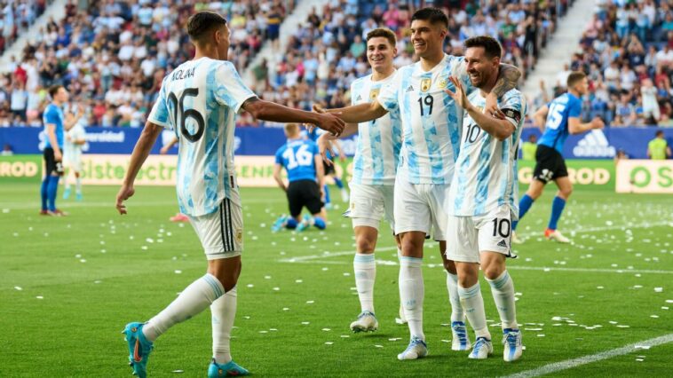 Argentina vs. Estonia - Football Match Report - June 5, 2022 - ESPN