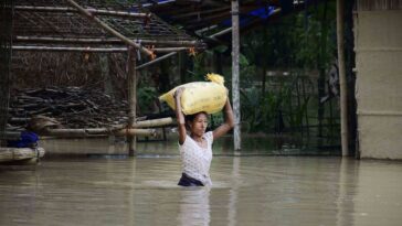 Assam flood situation improves, 68,000 still affected