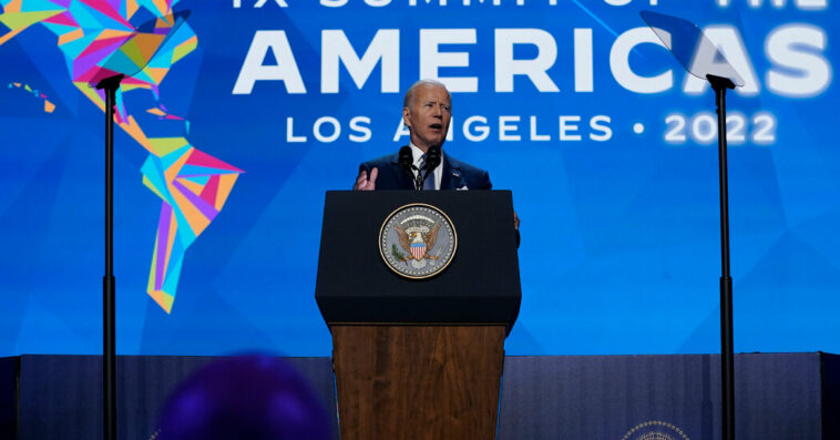 At Summit of Americas, Biden Pledges U.S. Help on Latin American Problems