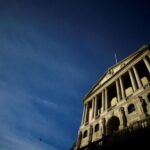 A bird flies past The Bank of England in the City of London (Photo: Reuters)