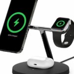 Belkin’s MagSafe charging stand can now fast charge the Apple Watch Series 7