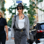 Bella Hadid has lost so much weight that now her jeans are held only by two belts at once