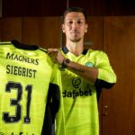 GLASGOW, SCOTLAND - JUNE 21: New Celtic signing Benjamin Siegrist is pictured at Celtic Park, on June 21, 2022, in Glasgow, Scotland. (Photo by Craig Williamson / SNS Group)