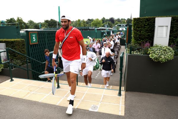 Berrettini tests positive, drops out of Wimbledon