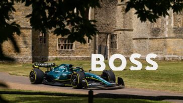 Boss Signs Deal with Aston Martin Racing Team As Formula One Heats Up