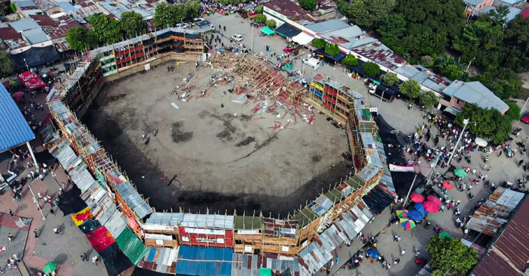 Colombian Bullfight Stand Collapse Kills at Least 6