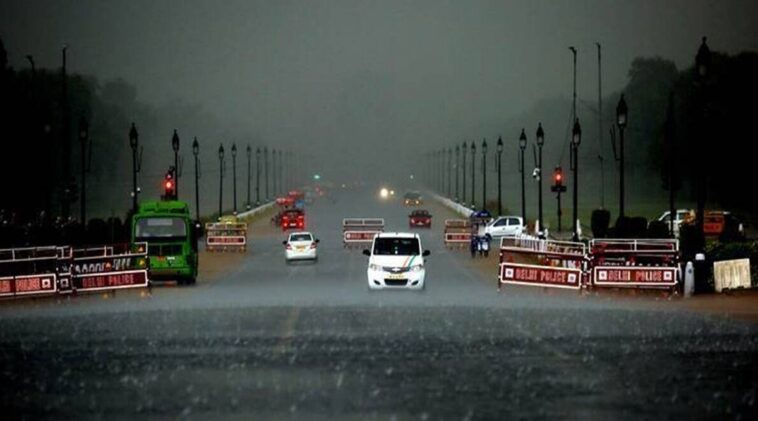 Delhi weather update: First monsoon showers in national capital