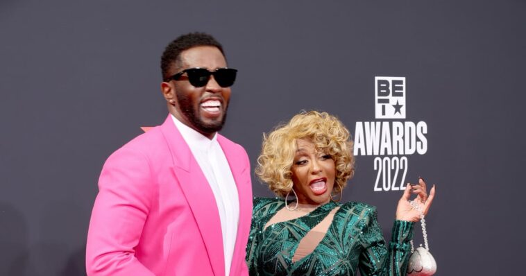 Diddy Celebrates His Big Night at the BET Awards With His Family