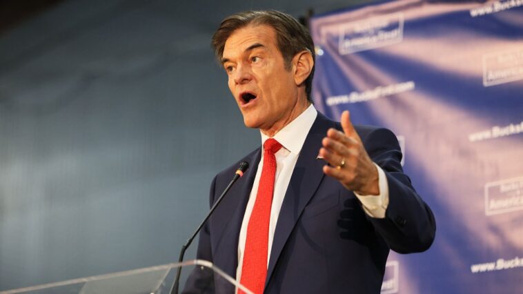 Dr. Oz Wins Senate Primary Race After Rival Concedes