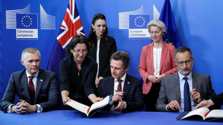 EU and New Zealand agree free trade deal