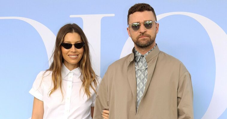 Fashionable Parents! Justin Timberlake and Jessica Biel Enjoy Paris Trip