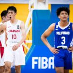 Japan vs Philippines in the Fiba U16 Championships. –FIBA PHOTO