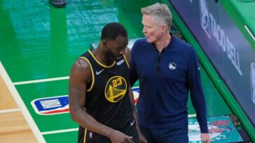 Green forced to 'roll' with Kerr pulling him in 4th