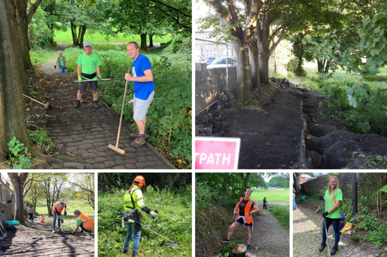 Heartbreak after historic cobbles removed