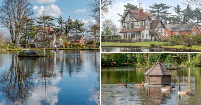 pictures of beech house and the nearby lake