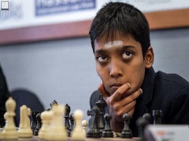 Chess grandmaster R Praggnanandhaa