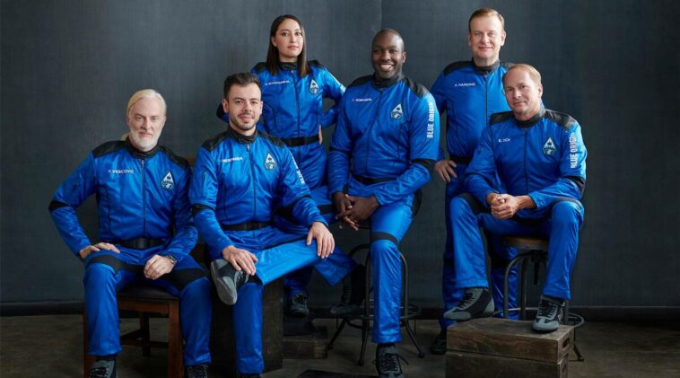 Jeff Bezos’ Blue Origin takes six people into space for 11 minutes